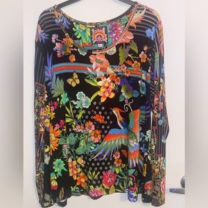 Johnny Was Los Angeles Dreamer Favorite Long sleeve size XL